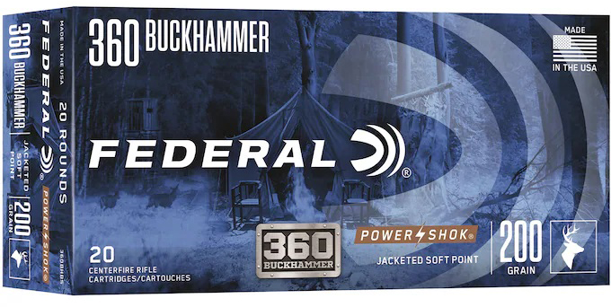 FED POWER-SHOK 360BUCK 200GR 20/10 - Ammunition